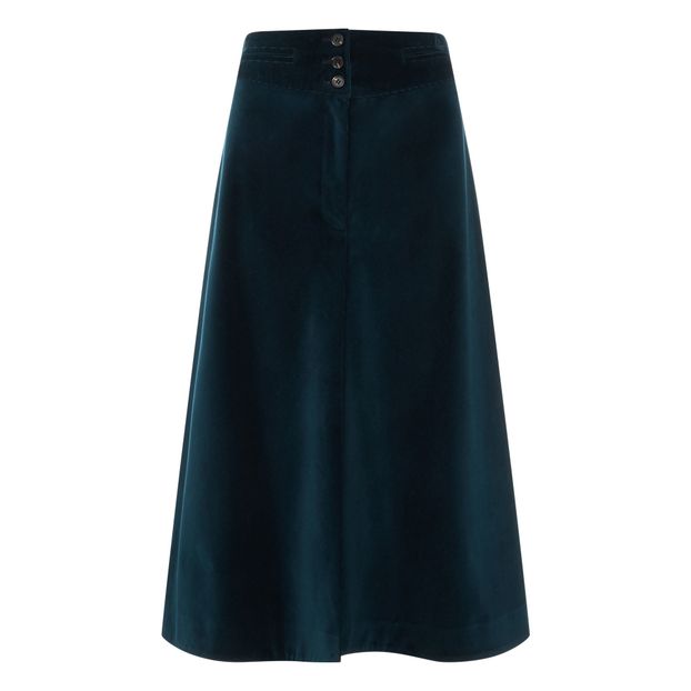 Foggy Velvet Skirt-product