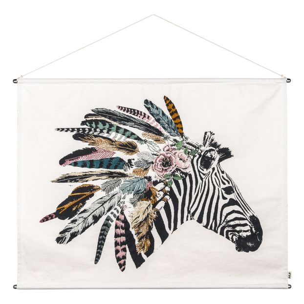 Besticktes Poster Zebra-product