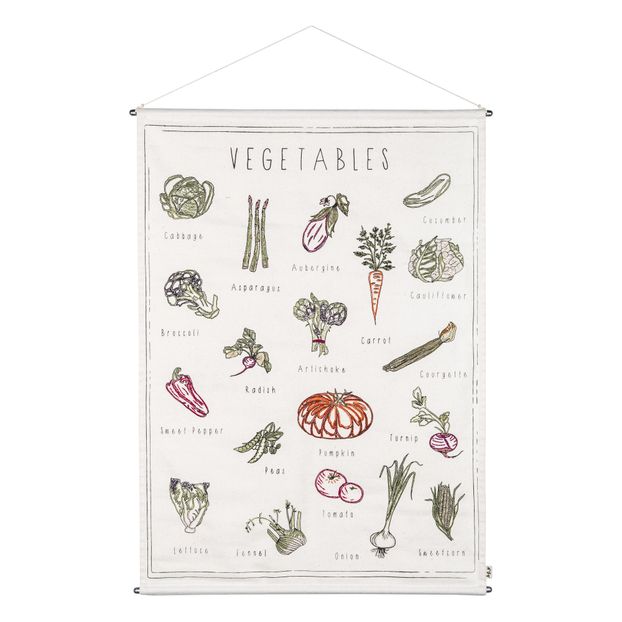 Vegetables Embroidered Poster-product