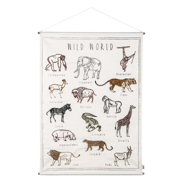 Animal Embroidered Poster-product