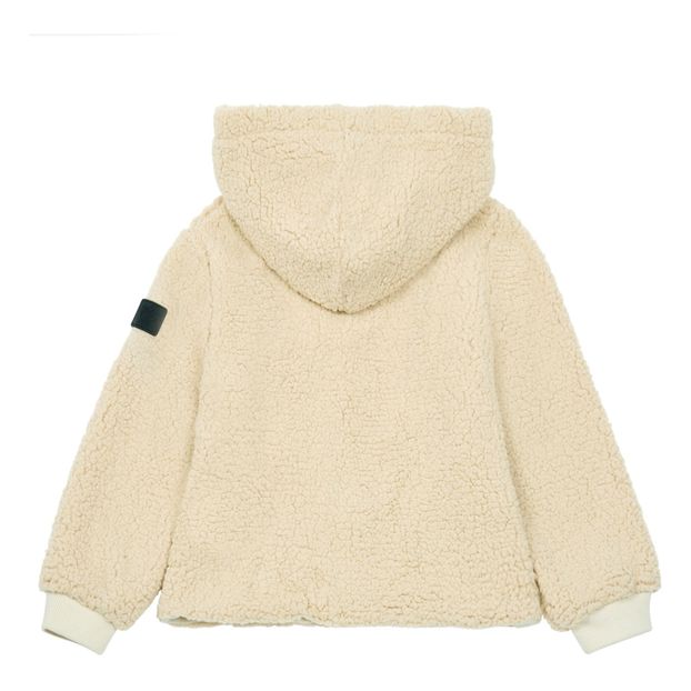 Shearling hoodie with zipper-product