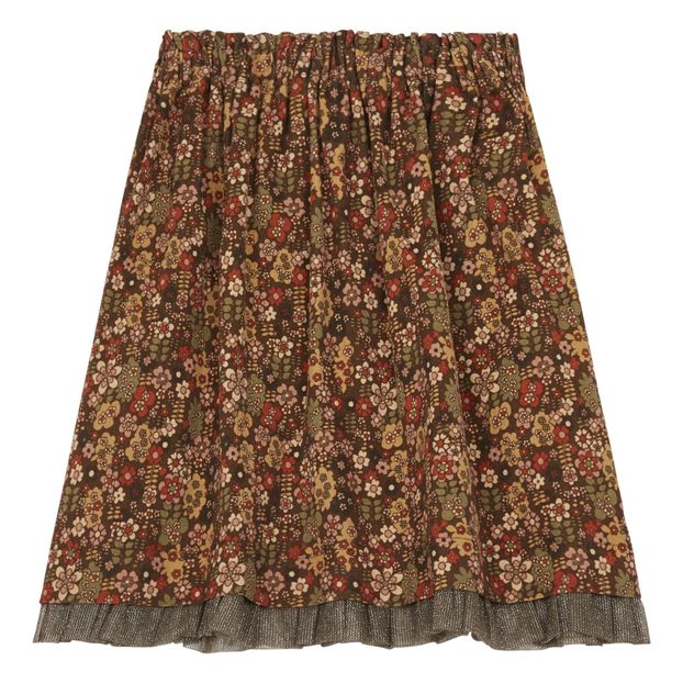 Floral Velvet Skirt-product