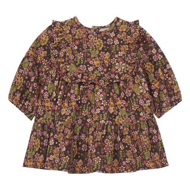 Vestido Terciopelo Flores-product