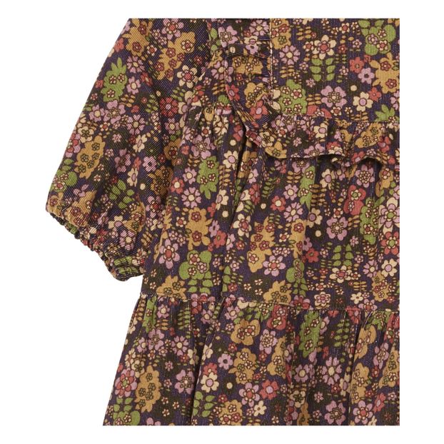 Vestido Terciopelo Flores-product