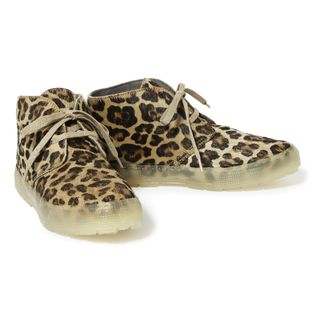 Pèpè Turnschuhe mit Schnürsenkeln Leopard-listing