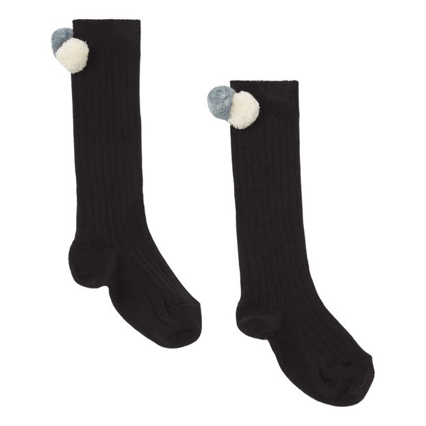Pompom High Socks-product