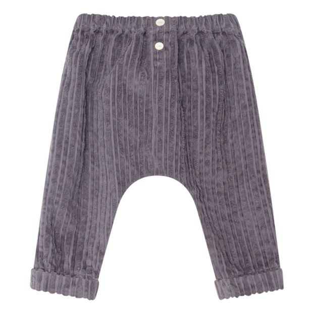 Velvet Drop Crotch Trousers-product