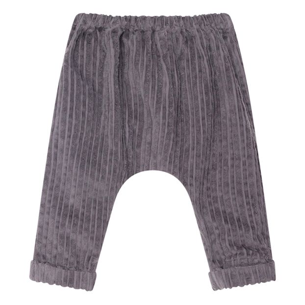 Velvet Drop Crotch Trousers-product