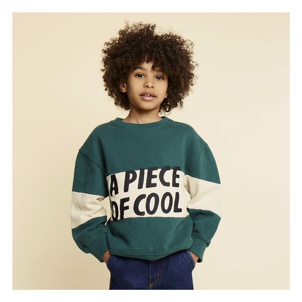 Piece of Cool Asymmetrical Stripes Sweatshirt-product
