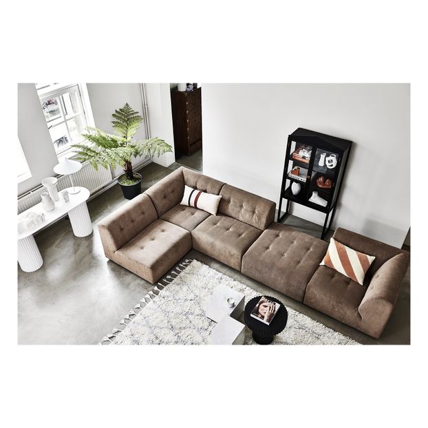 Cuscino a righe in velluto-product
