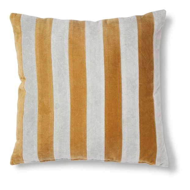 Striped Velvet Cushion-product
