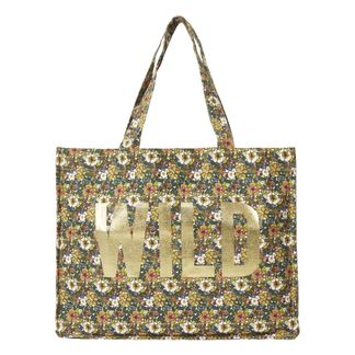 Bonton Einkaufstasche Wild Blumenprint-listing