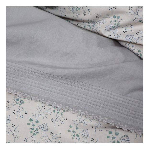 Embroidered Cotton Poplin Duvet Cover-product