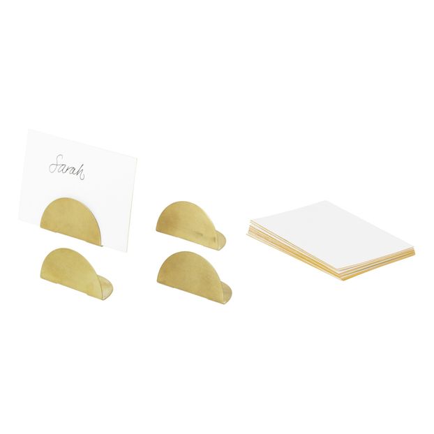 Marque-places en laiton - Set de 4-product
