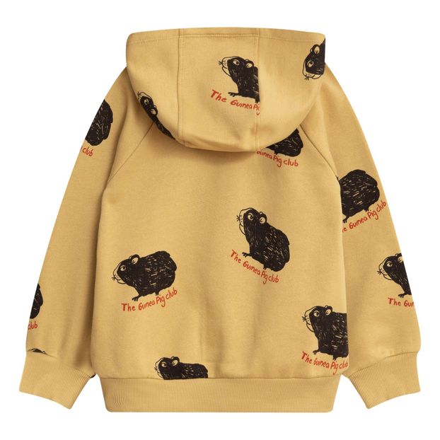 Sweat Zippé Guinea Pig Coton Bio-product
