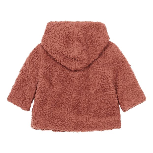 Hooded Faux Fur Coat-product