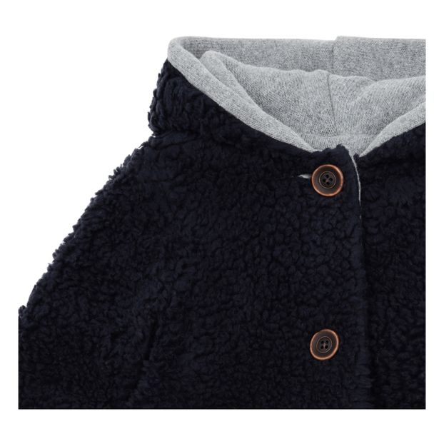 Manteau Façon Fourrure Capuche-product