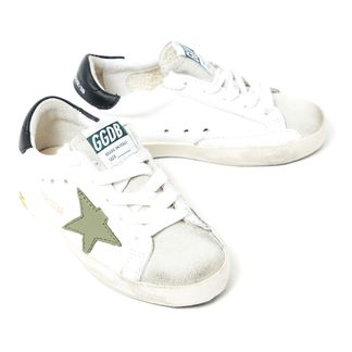Golden Goose Deluxe Brand Turnschuhe mit Schnürsenkeln Zwei Materialien Superstar-listing