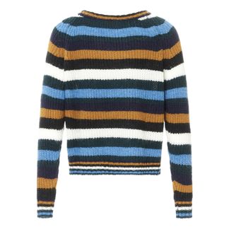 Emile et Ida Gestreifter Mohair-Pullover - Damenkollektion --listing