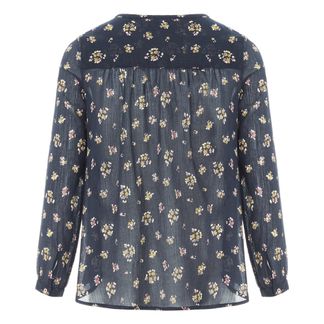 Emile et Ida Bluse Krepp mit Print - Damenkollektion --listing