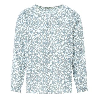 Emile et Ida Bluse Baumwoll-Voile mit Print - Damenkollektion --listing