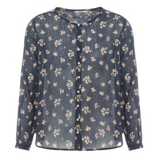 Emile et Ida Bluse Krepp mit Print - Damenkollektion --listing