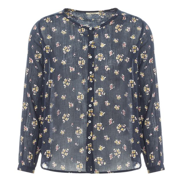 Printed Crêpe Blouse - Women's Collection - -product
