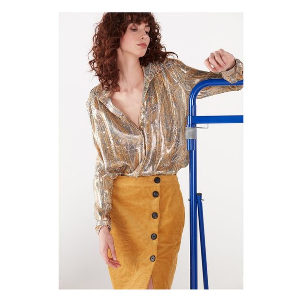 Chemise Soie Lurex Zeppelin-product
