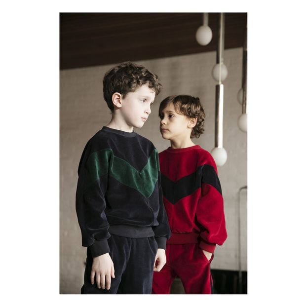 Velour jogging bottoms-product