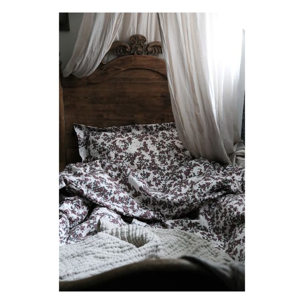Cotton percale bedding set-product