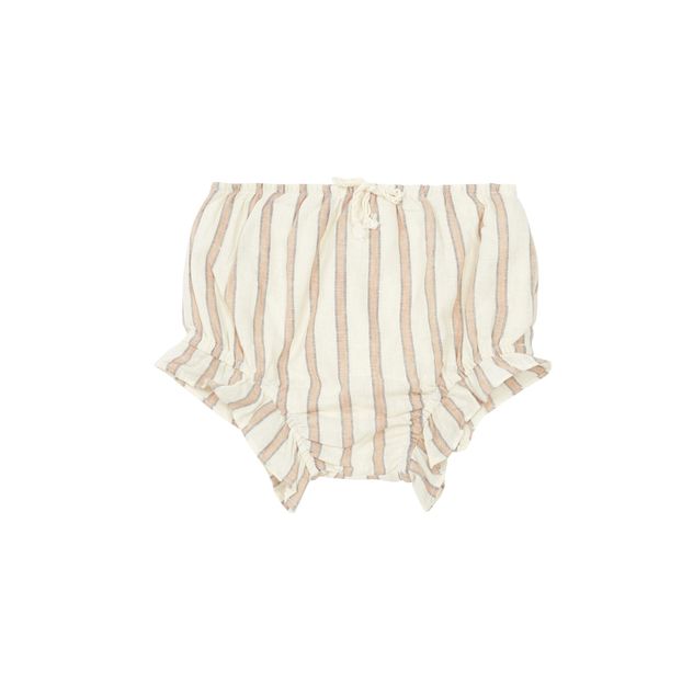 Truffle Striped Linen Bloomers-product