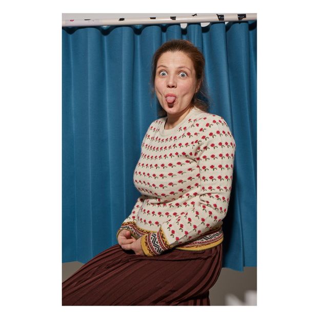 Pull Jacquard Jolly - Collection Femme --product
