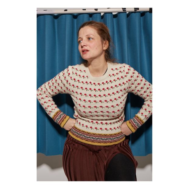 Pull Jacquard Jolly - Collection Femme --product