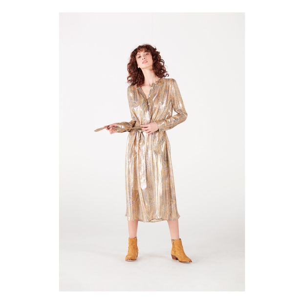 Robe Soie Lurex Louisiane-product