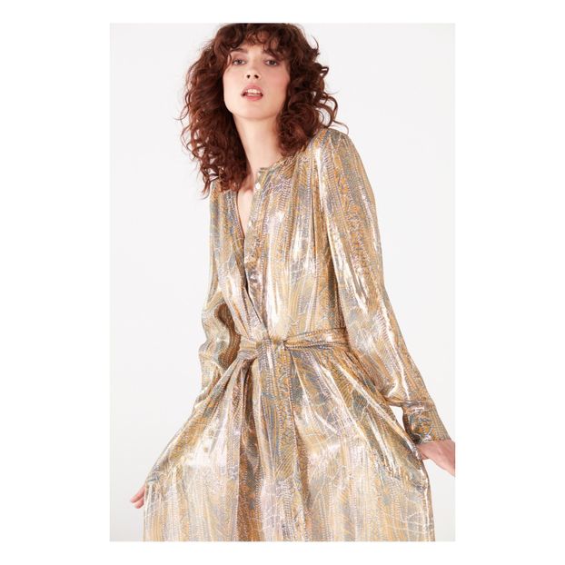 Robe Soie Lurex Louisiane-product
