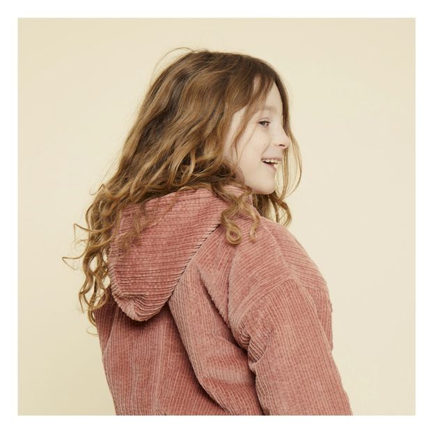 Fake fur-lined velour jacket-product