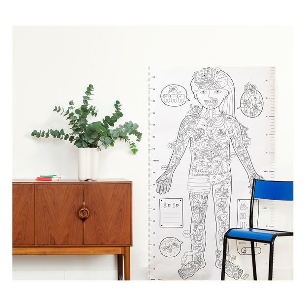 Coloriage XXL My body-product