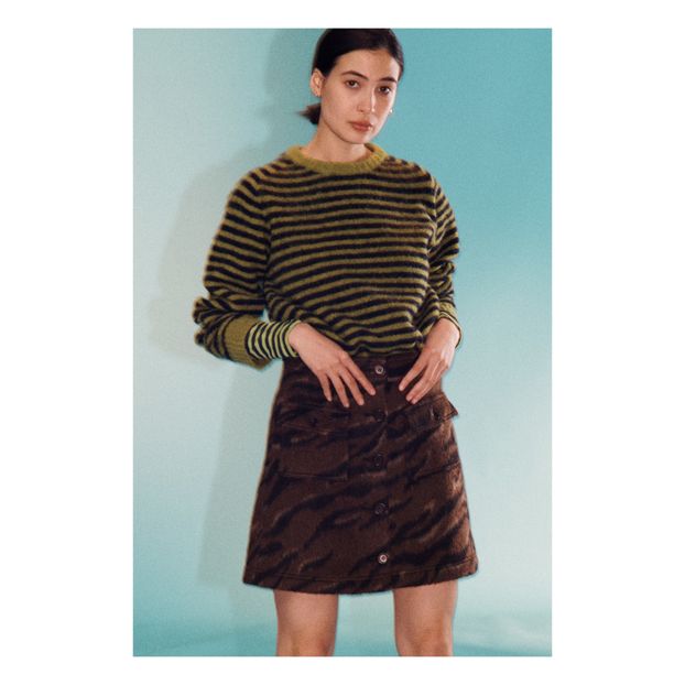 Tiger Jacquard Skirt-product