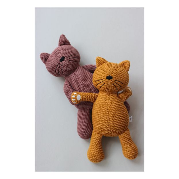 Missy Cat Organic Cotton Knitted Soft Toy-product