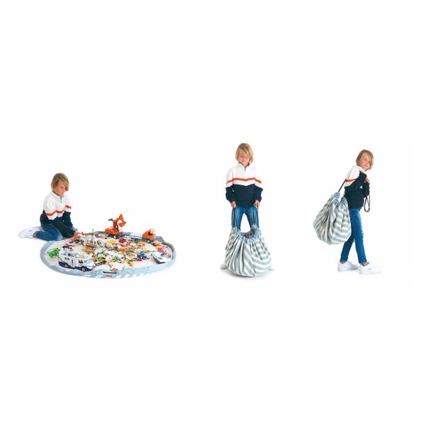 Striped Play Mat Bag-product