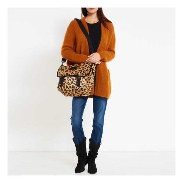 Grande Besace Cuir Léopard-product