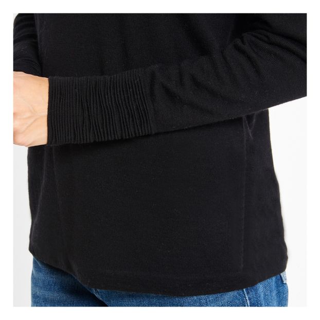 Jersey con botones en los hombros - Colección Mujer --product