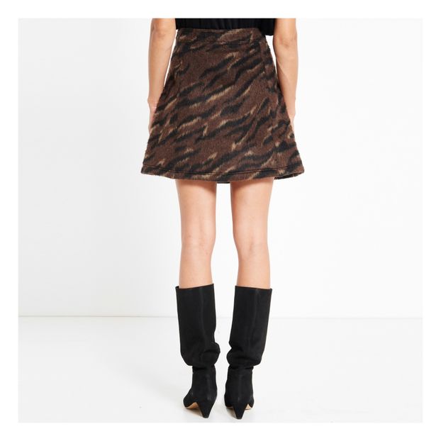 Tiger Jacquard Skirt-product
