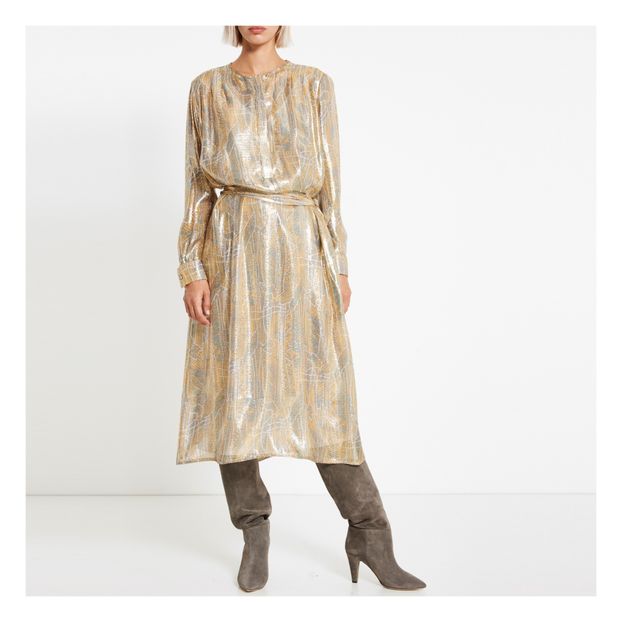 Robe Soie Lurex Louisiane-product