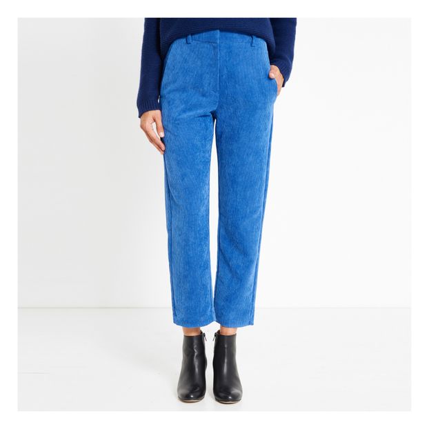 Princess H Ribbed Velvet Trousers-product