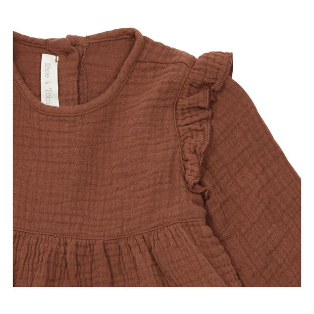 Blusa Doble Gasa Volantes-product
