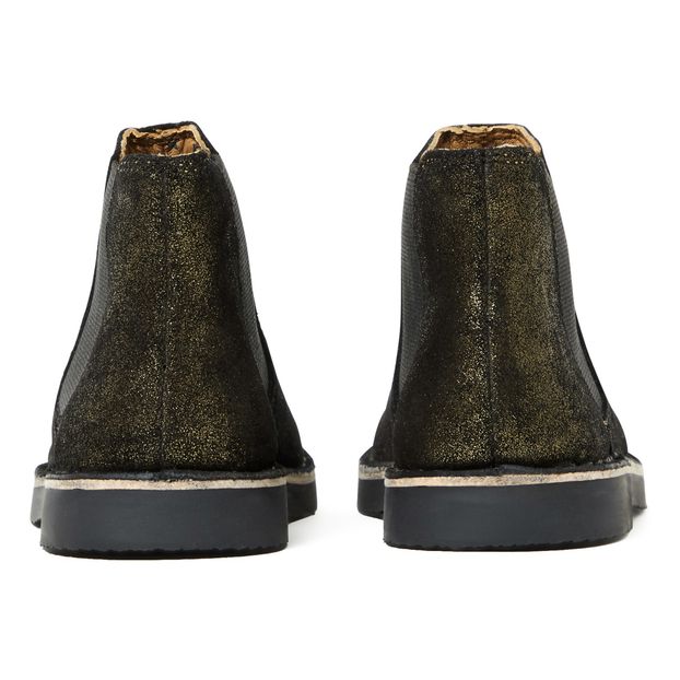 Elasticated Glitter Boots-product