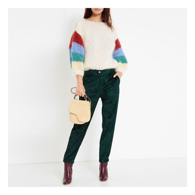 Pull Mohair Manches Tricolores-product