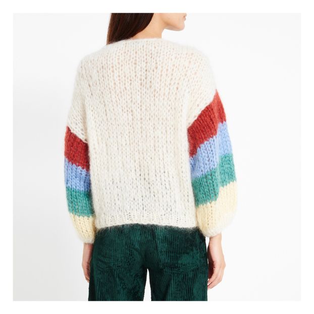 Pull Mohair Manches Tricolores-product