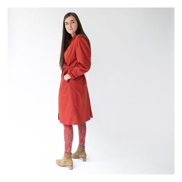 Calcetas flores Incarnat-product